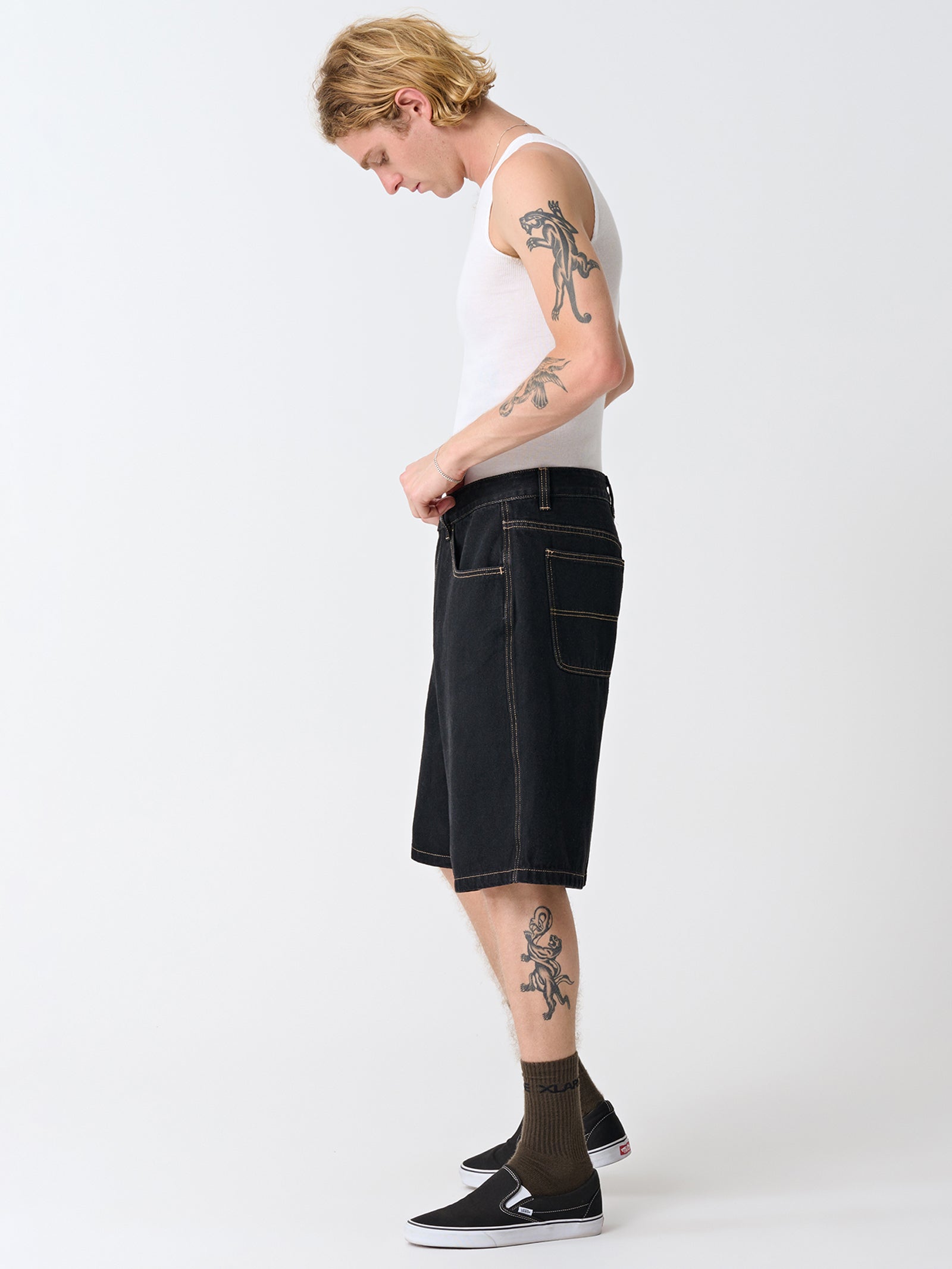 Xl Dice Bull Denim Short