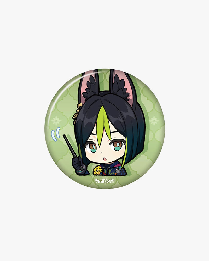 Genshin Impact Chibi Character Emote Badge Vol.3