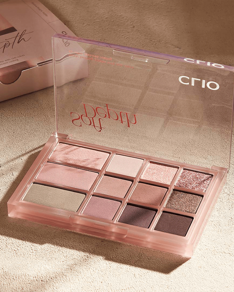 CLIO Shade & Shadow Palette #Soft Depth