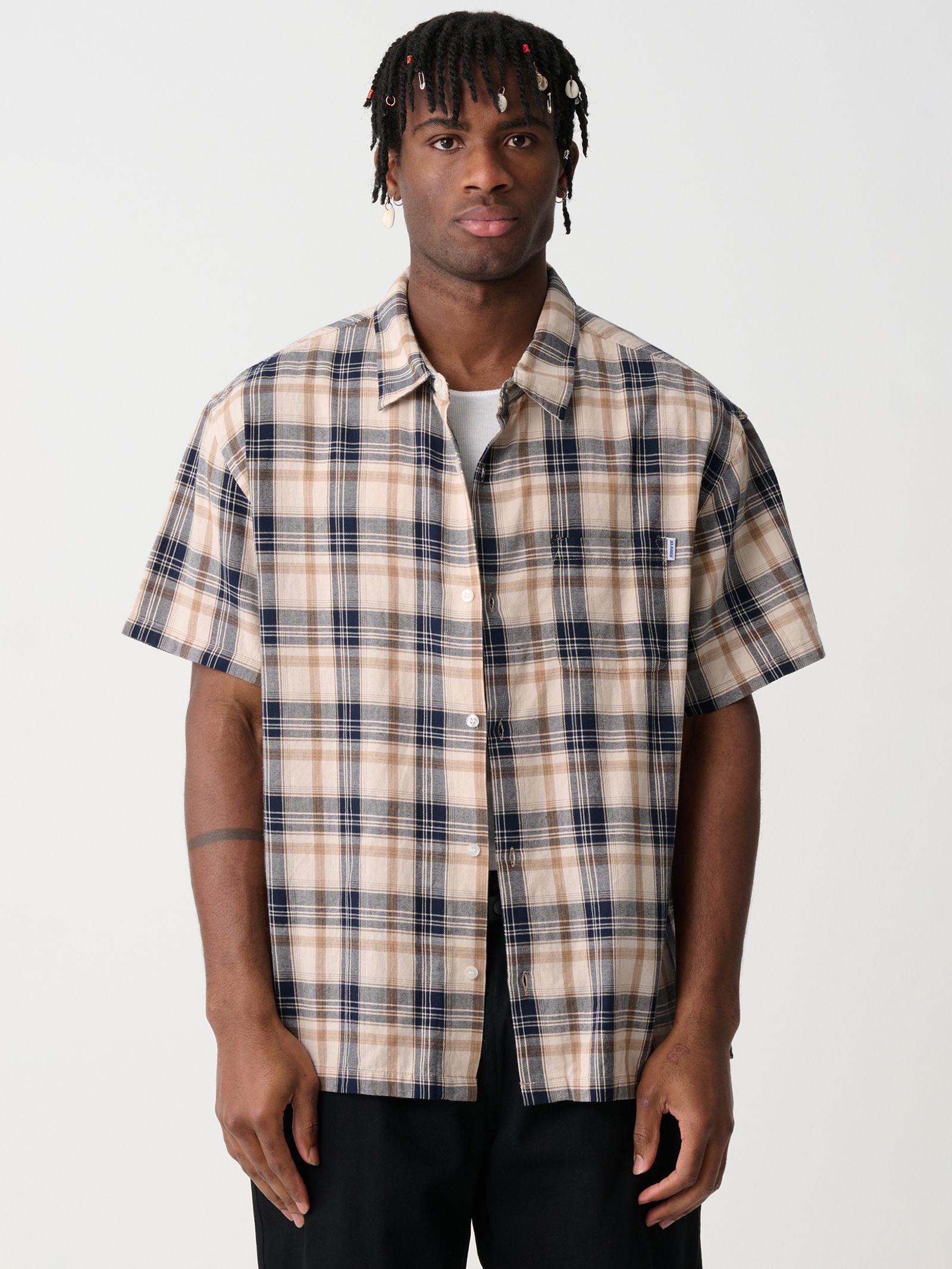 Push Check Short Sleeve Shirt